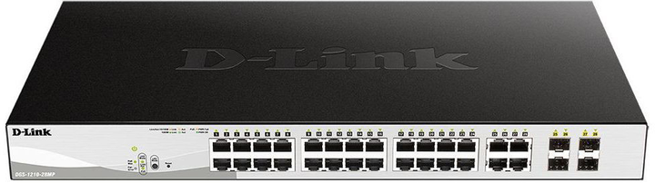 Przełącznik D-Link DGS-1210-28MP/E (790069467776) - obraz 1