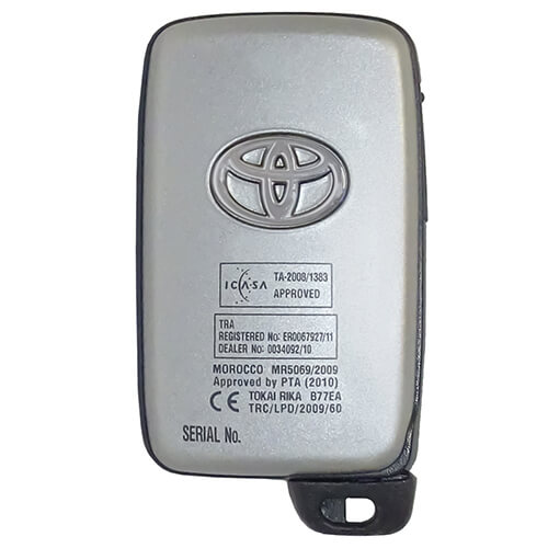 Смарт ключ Toyota LC200 2009-2012 2+1 кнопки 433MHz B77EA 89904