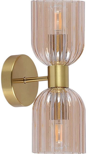Kinkiet Light Prestige Piega LP-939/2W Bursztynowy - obraz 2
