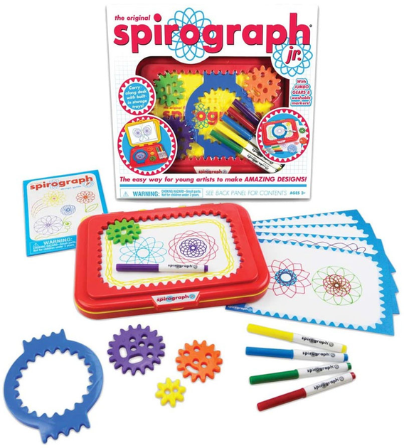 Набір для малювання Spirograph Junior 33002155 (5026175562049) - зображення 2