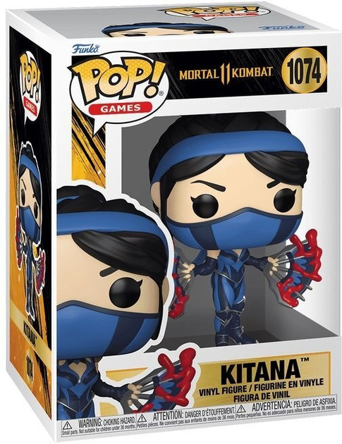 Фігурка Funko pop! Games: Kitana (Mortal Kombat 11) 10.3 см 1074 (80304) (889698803045) - зображення 1