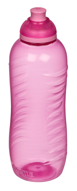 Butelka na wodę Sistema Twist ‘n’ Sip różowa 330 ml (9414202127914) - obraz 2
