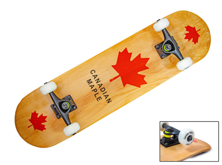 Скейтборд Canada Red 100% Original-i Multicolor 100 кг (DP-2008015934) - изображение 3