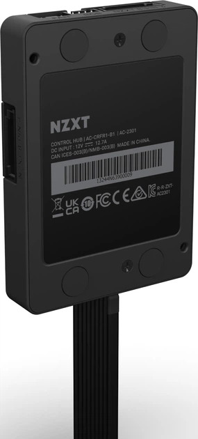 Контролер для ПК NZXT Control Hub Digital RGB Lighting and Fan Speed Controller (AC-CRFR1-B1) - зображення 2
