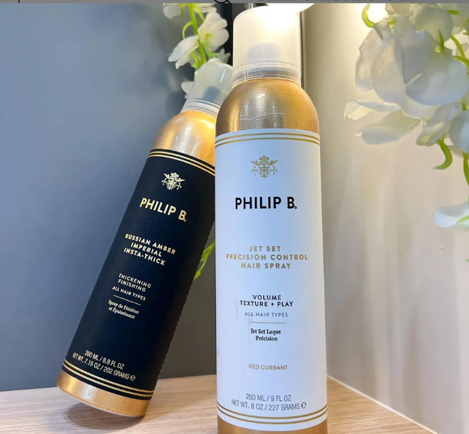 Spray Philip B. Jet Set Precision Control utrwalający i zwiększający objętość włosów 260 ml (893239000268) - obraz 5