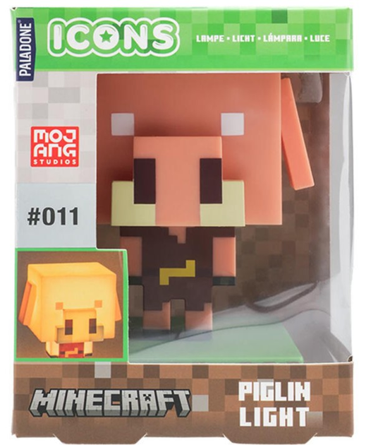 Лампа Paladone Minecraft Piglin PP14431MCF (5056577754018) - зображення 2