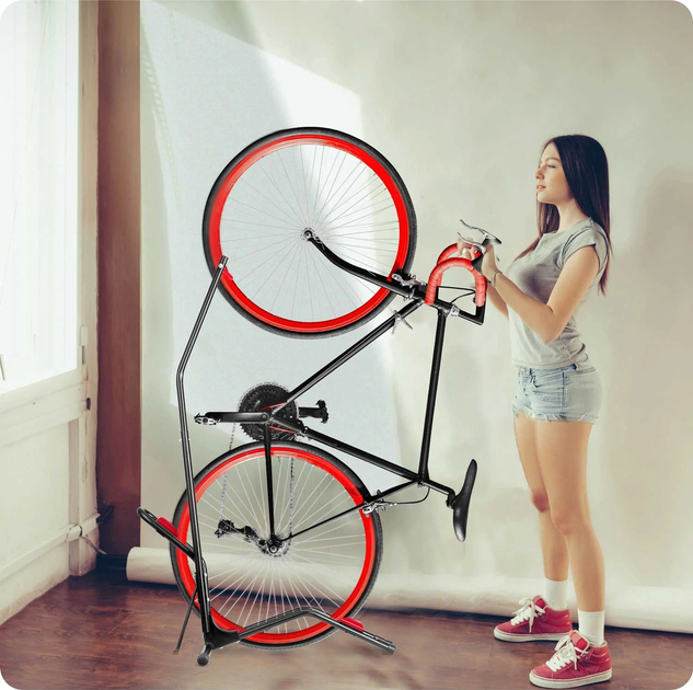 Stojak na rower Humberg MB1 Black (5903890600808) - obraz 5