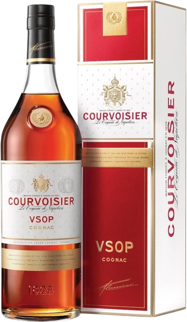 Коньяк Courvoisier VSOP 1 л 40% у подарунковій упаковці (3049197210790) - зображення 1