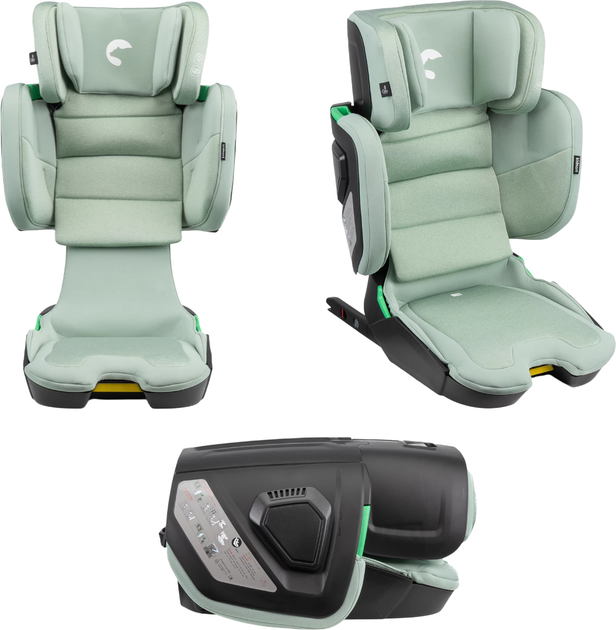 Автокрісло Kidnort Mane DS-010147 100-150 см зелене (5902983631170) - зображення 2
