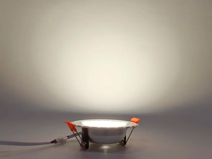 Светодиодный светильник Feron AL777 5W 400Lm 4000K черный / хром (LED панель круглая) Ø93x28мм - изображение 7