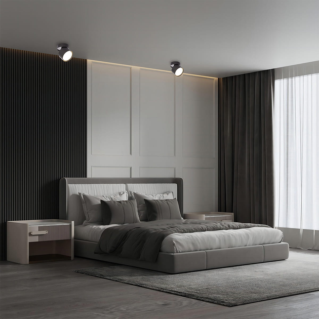 Стельовий світильник Light Prestige Kendal LP-6331/1SM BK - зображення 3