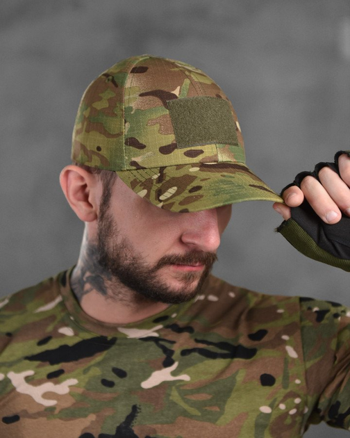 Тактический летний костюм 3 в 1 Штаны, футболка, бейсболка, полномерные Combat Tactical Multicam S - изображение 3