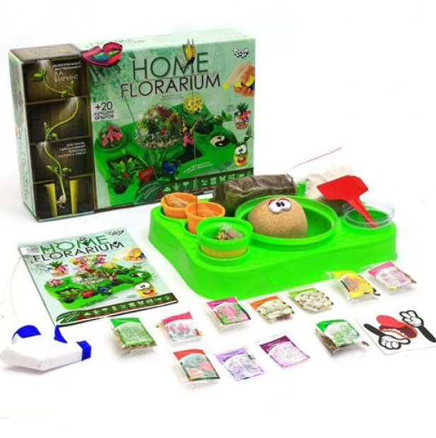 Игровой обучающий набор для выращивания растений HFL-01 "Home Florarium" - Фото 2 Игровой обучающий набор для выращивания растений HFL-01 "Home Florarium" - изображение 2