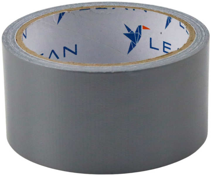 Taśma LEAN Toys Zbrojona Naprawcza 48 mm x 10 m Srebrno-szary (5905991030218) - obraz 1