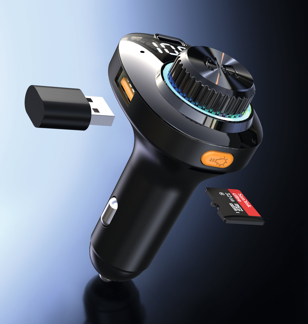 FM-трансмітер TechniSat Digicar 100 BT (76-5257-00) - зображення 5