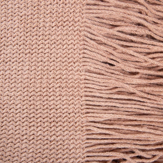 Koc Homla Finns ombre miękki z frędzlami 130 x 170 cm Beżowy (5906496727900) - obraz 3
