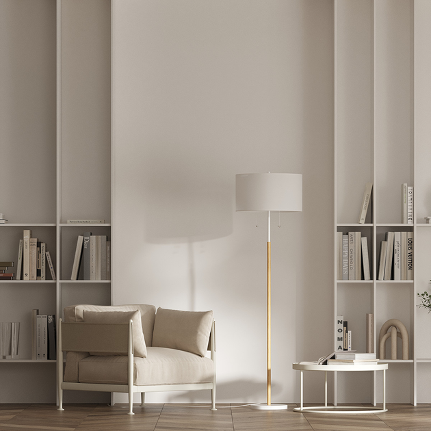 Торшер Light Prestige Fogo 2xE27 Білий (LP-0304/2F WH) - зображення 6