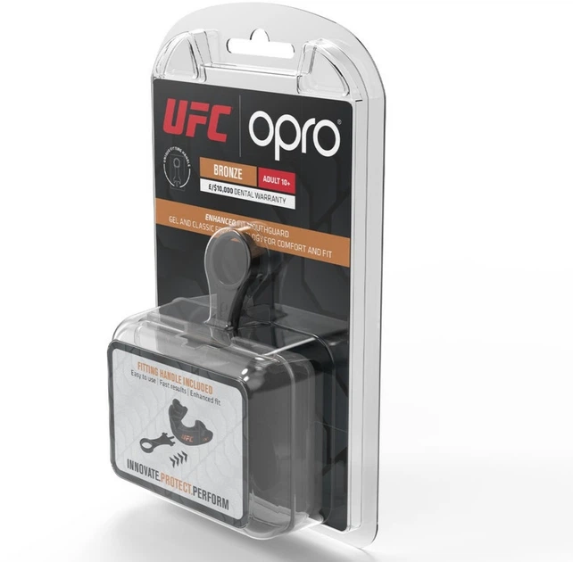Капа OPRO Bronze UFC детская (возраст до 11) Black (ufc.102513001) (UFC_Jr_Bronze_Bl) - Фото 18 Капа OPRO Bronze UFC детская (возраст до 11) Black (ufc.102513001) (UFC_Jr_Bronze_Bl) - изображение 18
