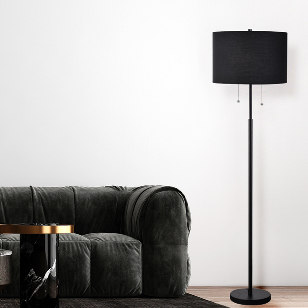 Торшер Light Prestige Fogo Чорний 2xE27 (LP-0304/2F BK) - зображення 4
