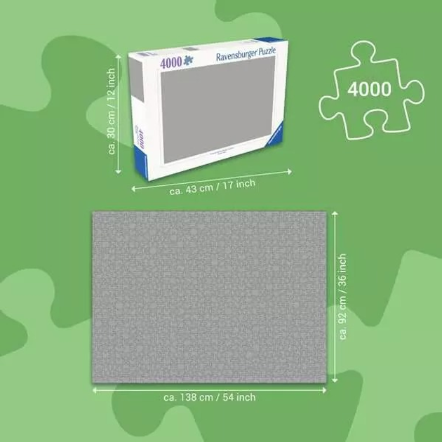 Пазл 2D Ravensburger Рожеві водяні лілії Мауро Бергонзолі 4000 деталей 12001420 (4005555014201) - зображення 3