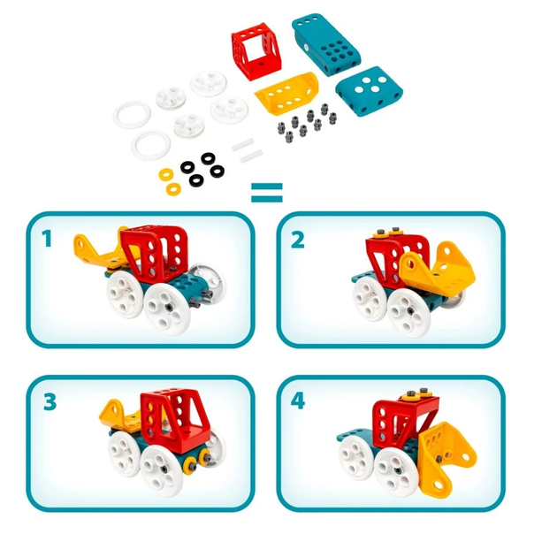 Ігровий набір Ravensburger Brio Builder Дистанційно керований транспортний засіб для самостійного будівництва 34605 (7312350346053) - зображення 7