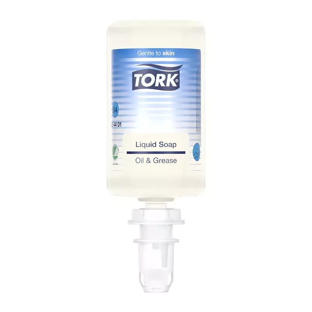 Рідке мило для видалення бруду, олії та жиру Tork Premium, 1 л, 1000 порцій 424401 - Фото 1 Рідке мило для видалення бруду, олії та жиру Tork Premium, 1 л, 1000 порцій 424401 - зображення 1