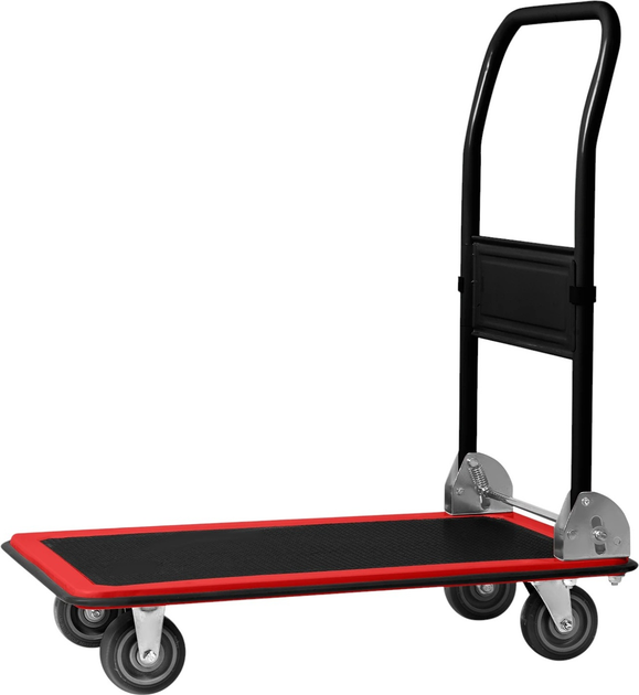 Транспортувальний візок Humberg HM-506 Black-Red (5903890624781) - зображення 2