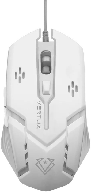 Mysz gamingowa Vertux Sensei USB White (MOUSENSEIW) - obraz 2