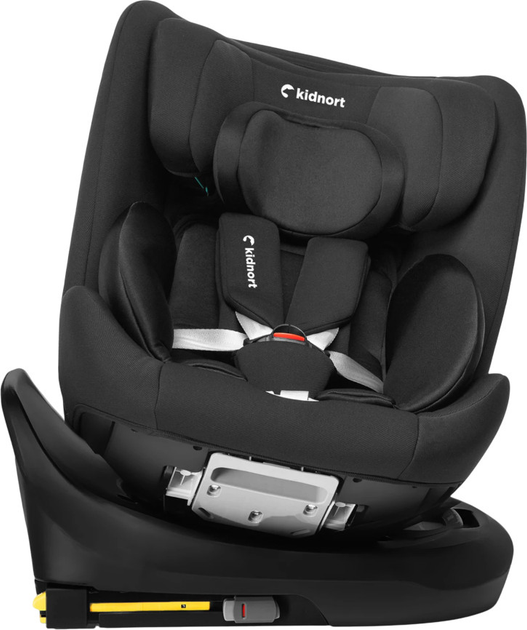 Fotelik samochodowy Kidnort Radjur DK-080437 40-150 cm czarny (5902983624844) - obraz 4