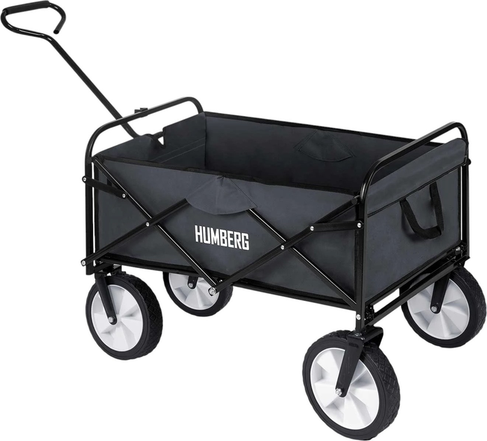 Wózek ogrodowy Humberg HM-511 składany 80 l (5903890618483) - obraz 3