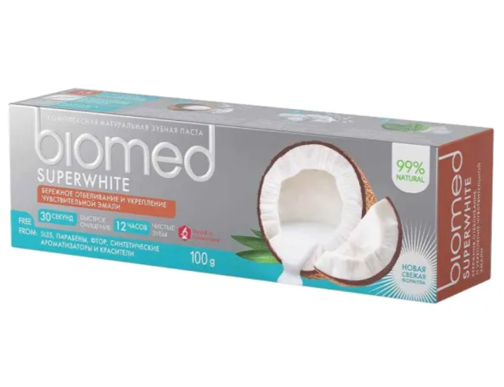 Зубная паста BioMed Superwhite, 100 г (X-1912) - изображение 2