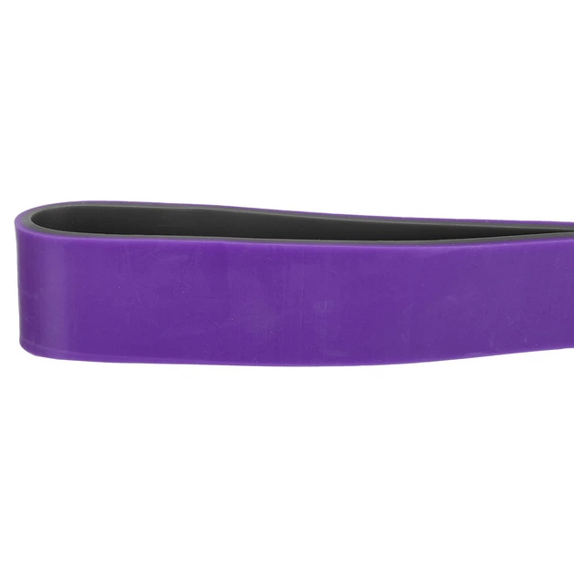 Резина петля для подтягиваний и силовых тренировок Zelart Power Bands 8037-32 нагрузка 16-39кг Purple-Grey - изображение 5