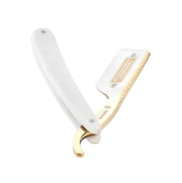 Небезпечна бритва Dovo Solingen Bismarck White 6/8" 26820 - зображення 4