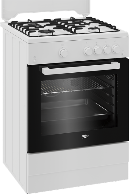 Плита газова Beko FSG62010FW - зображення 3