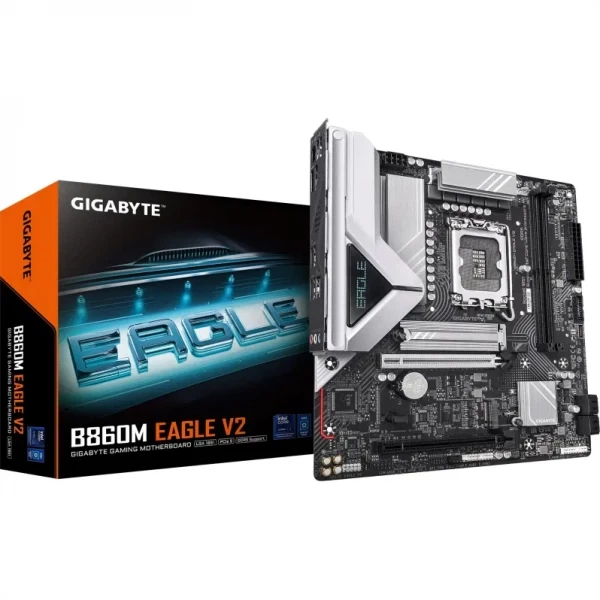 Материнська плата gigabyte b860m eagle v2 (s1851, Intel b860, ddr5) - зображення 4