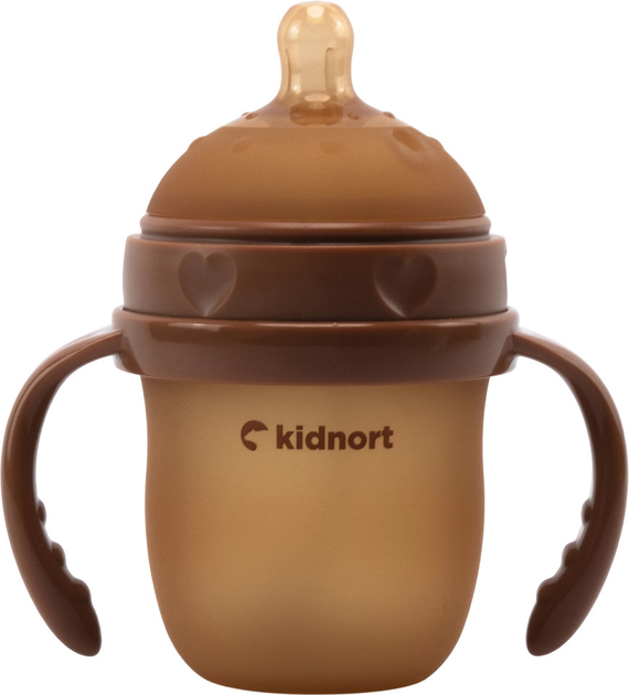 Butelka do karmienia Kidnort Eple 0+ m brązowa 150 ml (5902983634096) - obraz 2