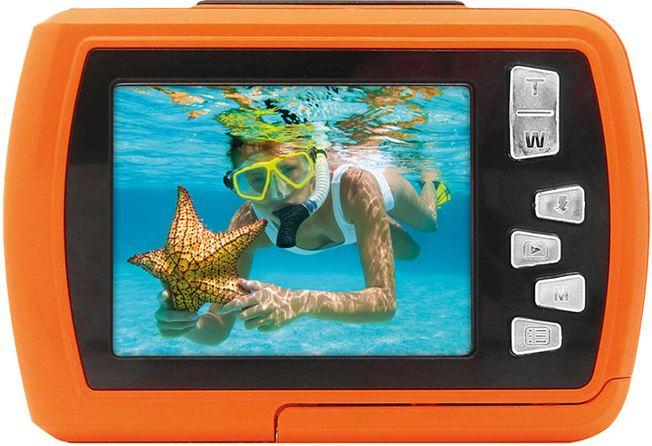Aparat fotograficzny EasyPix W2024 SPLASH Orange (4260041686427) - obraz 2