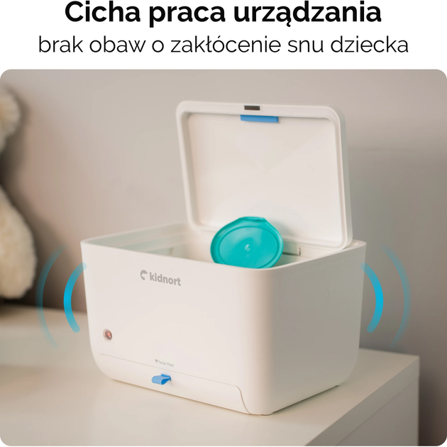 Підігрівач для вологих серветок Kidnort Lykkelig DE-030447 (5902983632917) - зображення 7