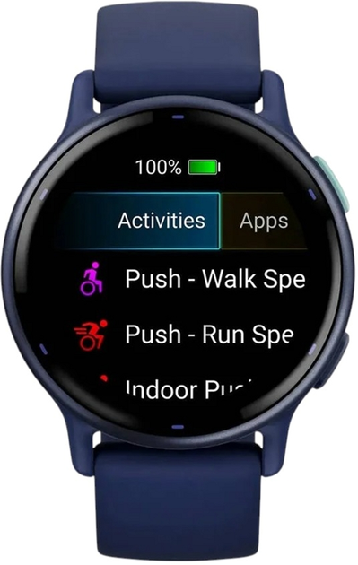 Smartwatch Garmin Vivoactive 5 42.2 mm Blue (010-02862-12) - obraz 4