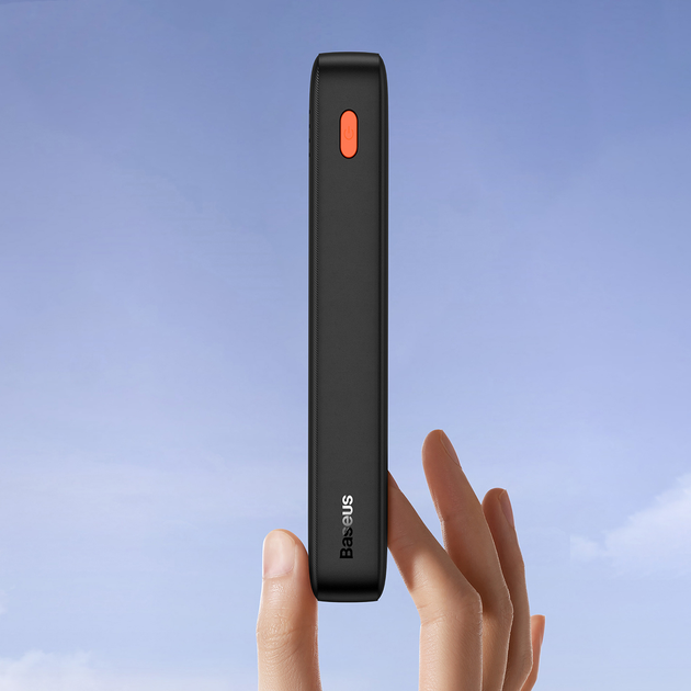 УМБ Baseus Airpow Powerbank 20000mAh Fast Charge 20W Black (P10022804113-00) - зображення 6