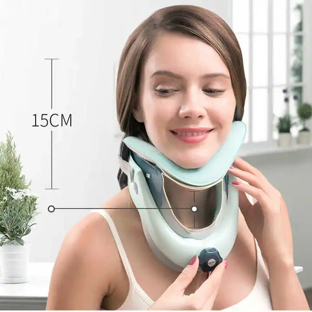 Шейный бандаж с регулировкой размера и съемной подушкой — ортопедический воротник для фиксации шеи, мягкий регулируемый - Фото 3 Шейный бандаж с регулировкой размера и съемной подушкой — ортопедический воротник для фиксации шеи, мягкий регулируемый - изображение 3