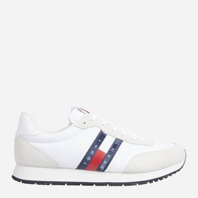 Buty sportowe męskie Tommy Jeans thiem0em01351ybr 46 Białe (8720646024735) - obraz 1