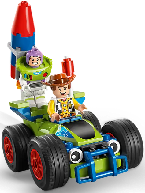 Конструктор LEGO Disney Toy Story Вечірній поїзд та радіокерована машина 206 елементів (43264) - зображення 5