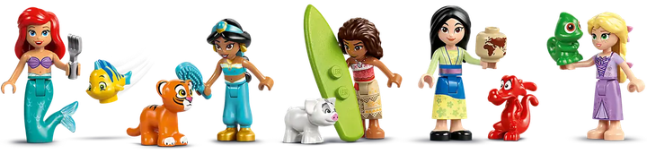 Zestaw klocków LEGO Disney Zamek księżniczek i królewskie zwierzaki 787 elementów (43267) - obraz 5