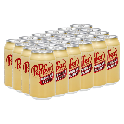 Набір Напій 24шт Dr Pepper Vanilla Float 330ml - Фото 1 Набір Напій 24шт Dr Pepper Vanilla Float 330ml - зображення 1