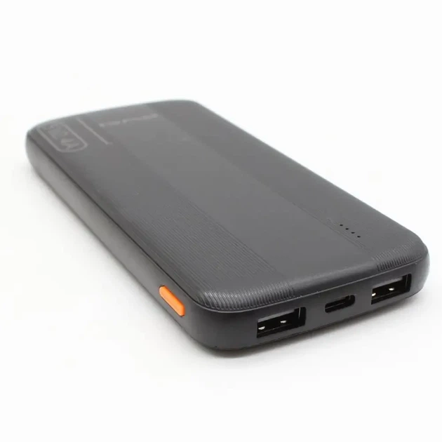 Зарядний пристрій Повербанк AWEI P20K 5020 з двома USB-виходами для заряджання смартфонів 10000 mAh - зображення 4