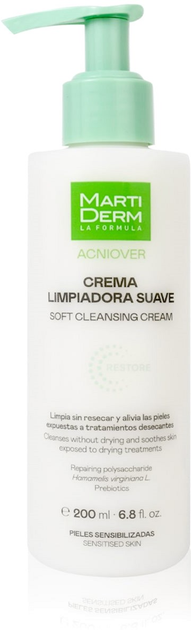 Krem do mycia twarzy Martiderm Acniover 200 ml (8436589052192) - obraz 1