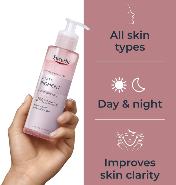 Żel do mycia twarzy Eucerin Anti-Pigment na przebarwienia 400 ml (4005800346408) - obraz 3