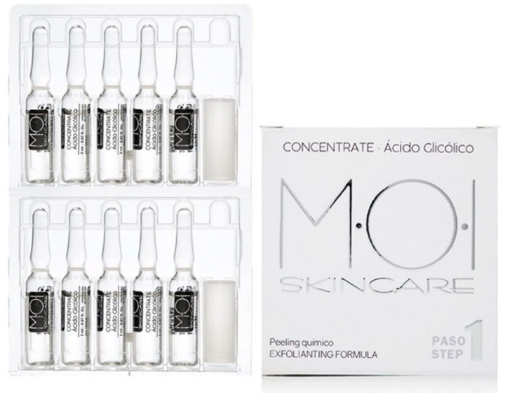 Ампули для обличчя Moi Skincare з гліколевою кислотою проти пігментації 2 мл x 10 шт (8436562001940) - зображення 1
