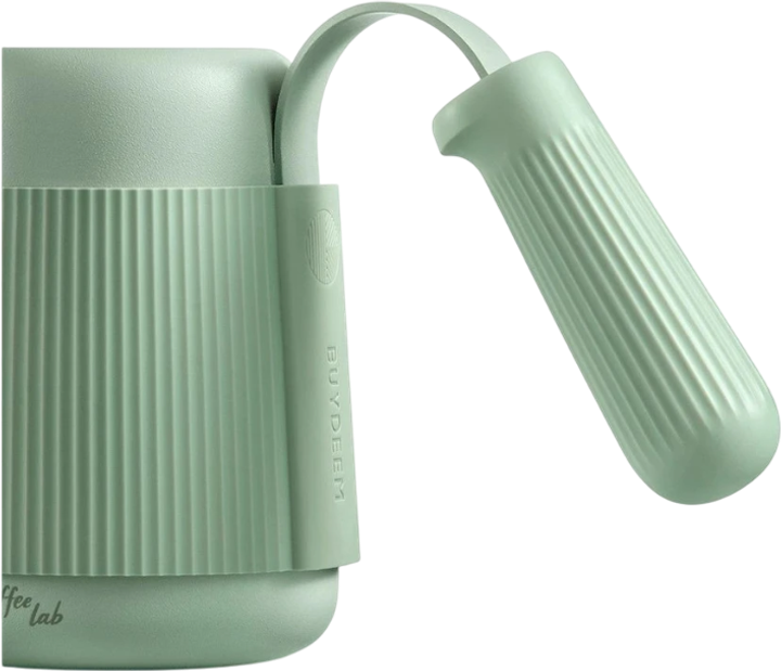 Dzbanek do kawy Buydeem z gęsią szyjką Zielony 350 ml (6950386611663) - obraz 4